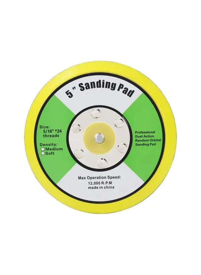 2 Inch 5 Inch Hook and Loop Backing Pad for Air Sander and Car Polisher - Image 1
